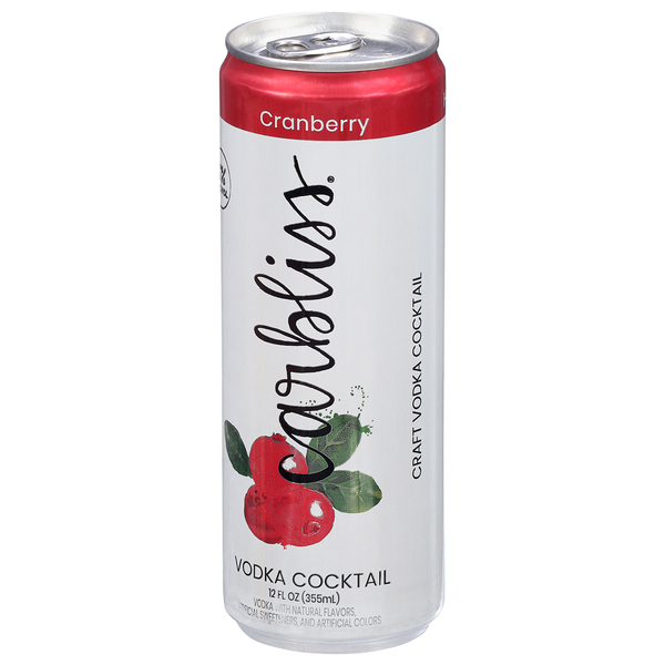 Carbliss Cranberry Vodka Cocktail 12 fl oz | Hy-Vee Aisles Online