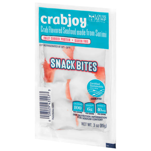 Louis Kemp Crabjoy Snack Bites | Hy-Vee Aisles Online Grocery Shopping