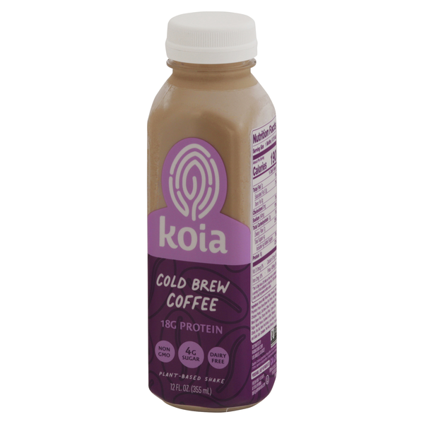 Koia Protein Plant-Based Cold Brew Coffee Shake 12 fl oz | Hy-Vee