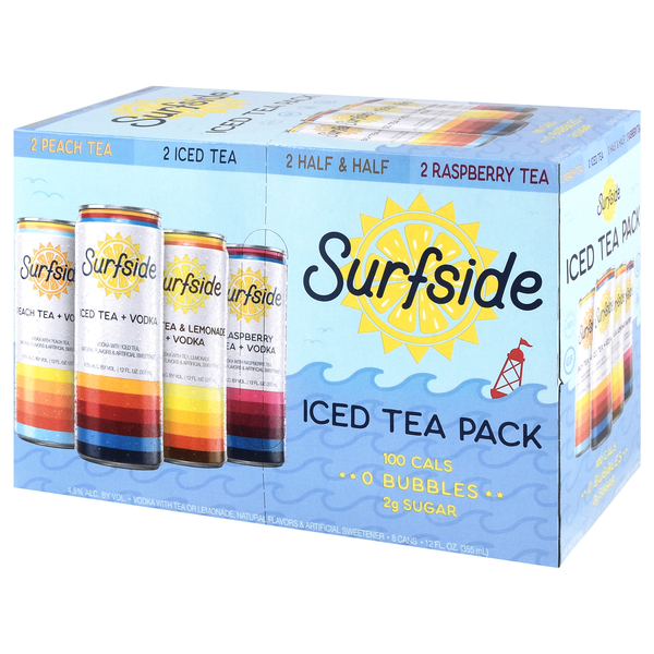Surfside Starter Pack, Vodka Variety 8Pk | Hy-Vee Aisles Online
