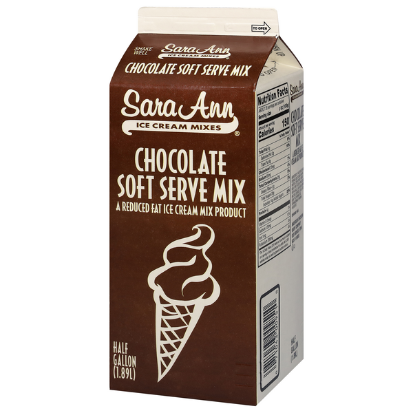 Anderson Erickson Sara Ann Soft Serve Mix, Chocolate | Hy-Vee