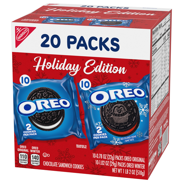 Oreo Holiday Edition Variety Pack, 20 Snack Packs | Hy-Vee Aisles
