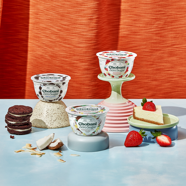 Chobani Zero Sugar Strawberry Cheesecake Yogurt | Hy-Vee Aisles