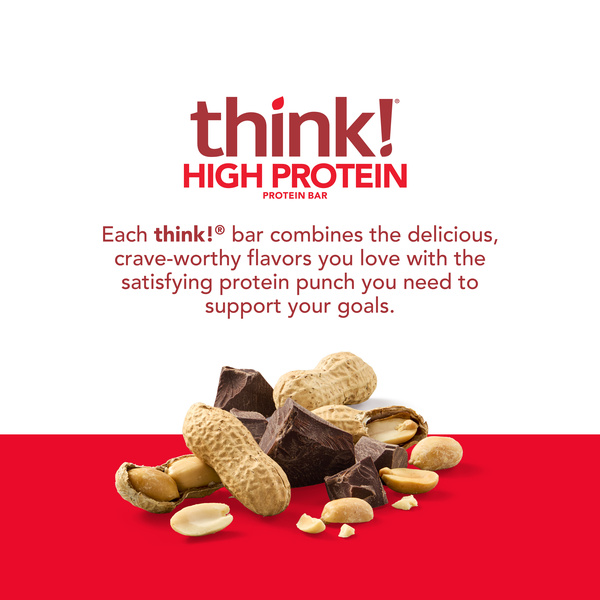 think! High Protein Chunky Peanut Butter Bar | Hy-Vee Aisles Online ...