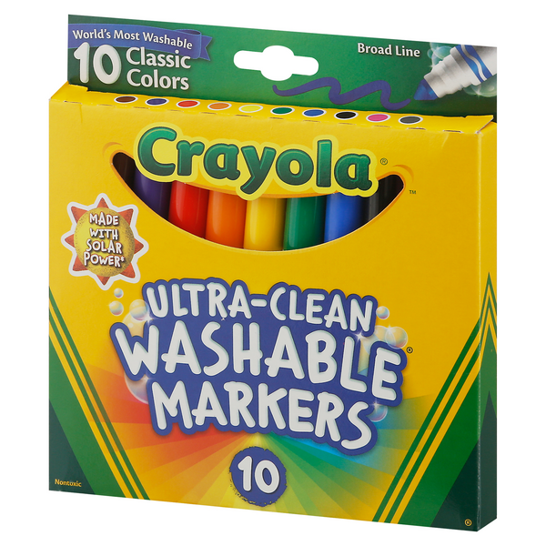 Crayola Classic Broadline Markers - 10 count