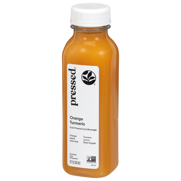 Pressed Juicery Juice, Orange Turmeric, Cold Pressed | Hy-Vee