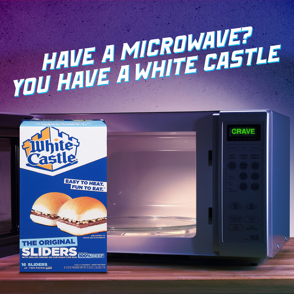 White Castle The Original Slider Hamburgers 16ct | Hy-Vee Aisles