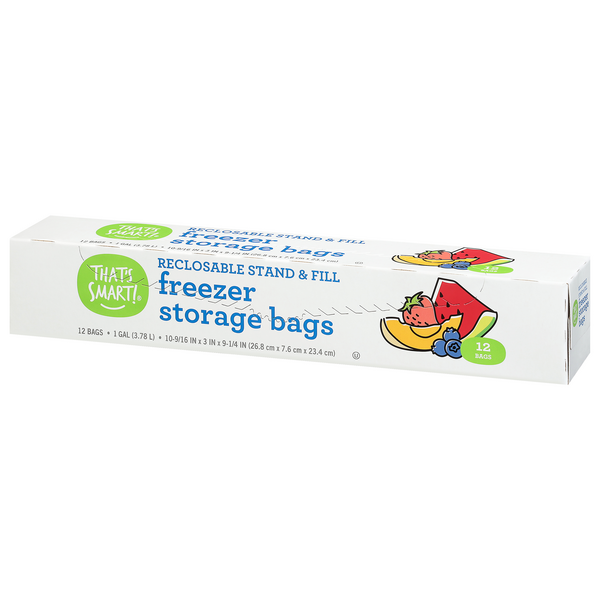 That's Smart! Reclosable Freezer Storage Bags 1 Gallon