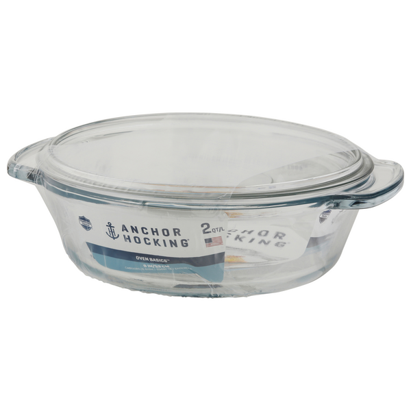 Anchor Hocking Casserole with Lid, 2 qt