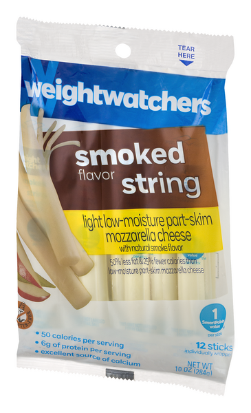 Save on WW (Weight Watchers) Mozzarella String Cheese Light - 12 ct Order  Online Delivery