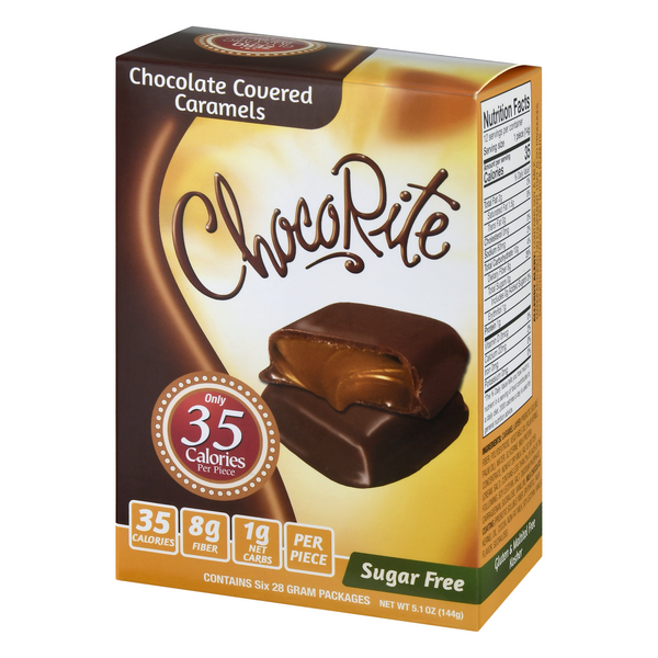 ChocoRite Chocolate Covered Sugar Free Caramels | Hy-Vee Aisles Online ...
