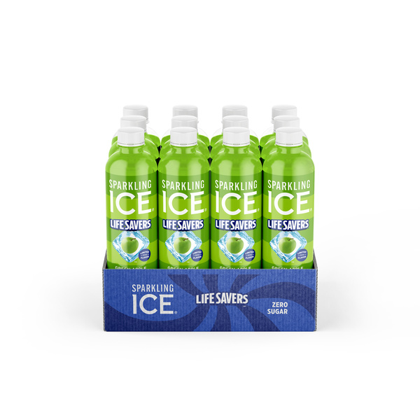 Sparkling ICE Lifesavers Green Apple, 12Pk | Hy-Vee Aisles Online