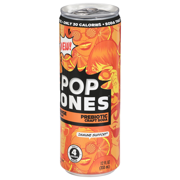 YES CD13枚 ウォーターフォールBOX【ほぼ新品】 Pop Jones Prebiotic Craft Soda, Orange & Cream | Hy-Vee Aisles