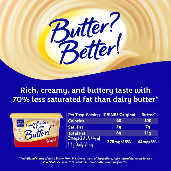 I Can't Believe It's Not Butter! NutriRich Original Spread, 7 oz