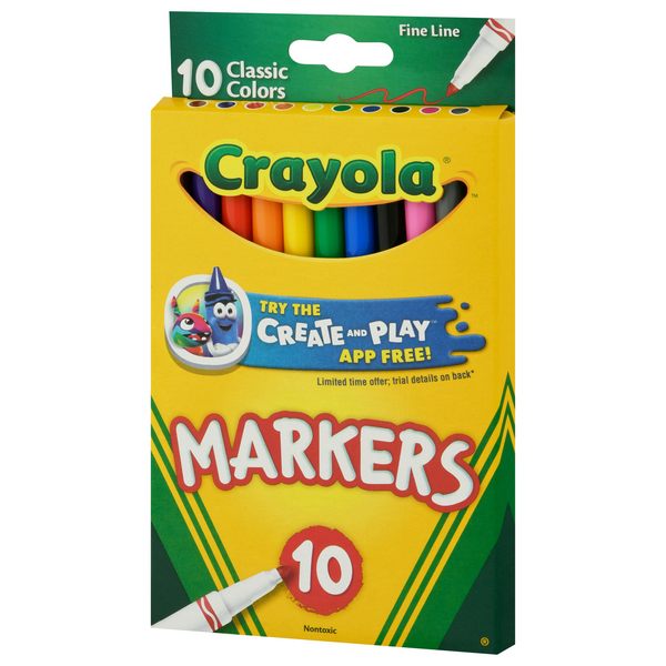 Crayola Markers Classic Colors Fine Line