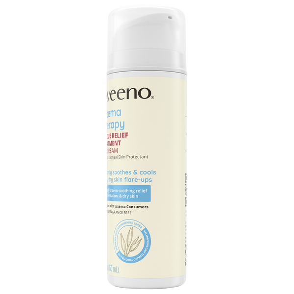 Aveeno Eczema Therapy Rescue Relief Treatment Gel Cream, 5.0 Fl