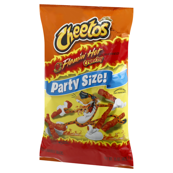 Cheetos Crunchy Flamin Hot Party Size 15 Oz