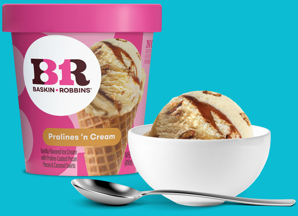 Baskin Robbins Ice Cream Pralines 'N Cream | Hy-Vee Aisles Online