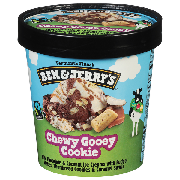 Ben & Jerry's Chewy Gooey Cookie Ice Cream | Hy-Vee Aisles Online