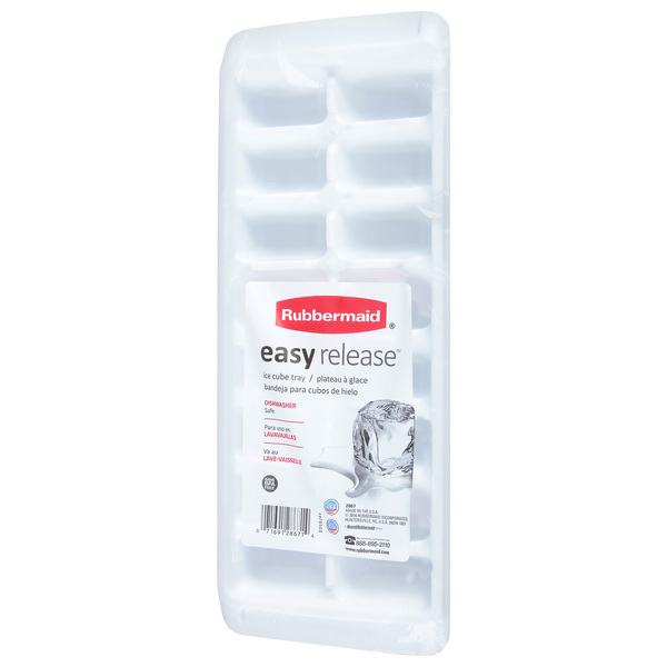 Rubbermaid Easy Release Ice Cube Tray 2pk, Orchid 