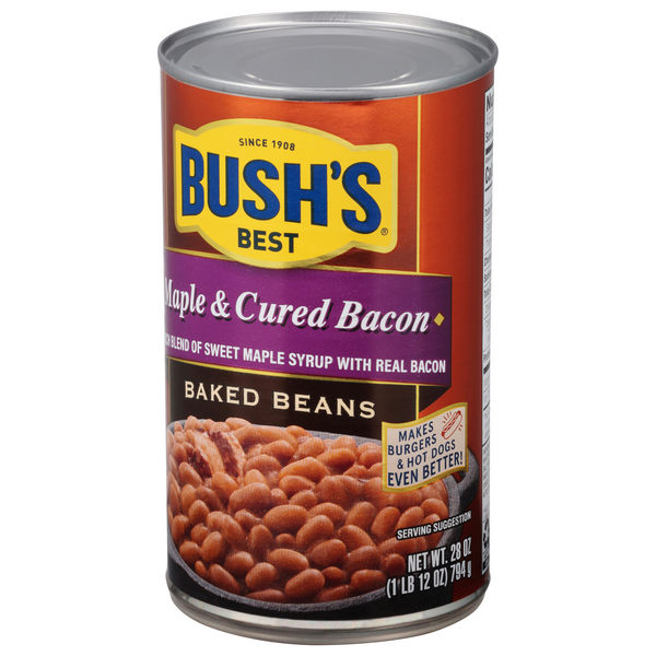 Solved: A half-cup serving of Bush's Vegetarian Baked Beans