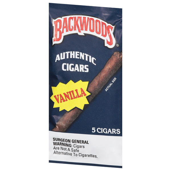 Backwoods Authentic Vanilla Cigars 5 ea | Hy-Vee Aisles Online Grocery ...