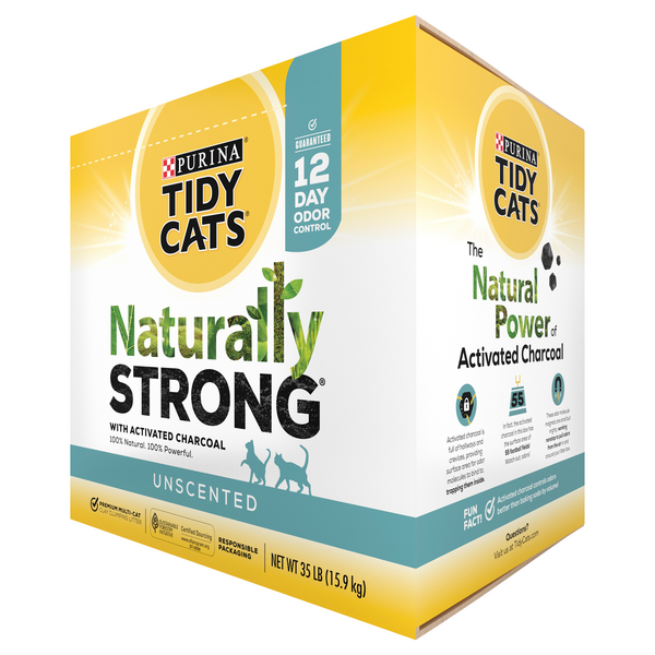 purina tidy cats naturally strong with activated charcoal