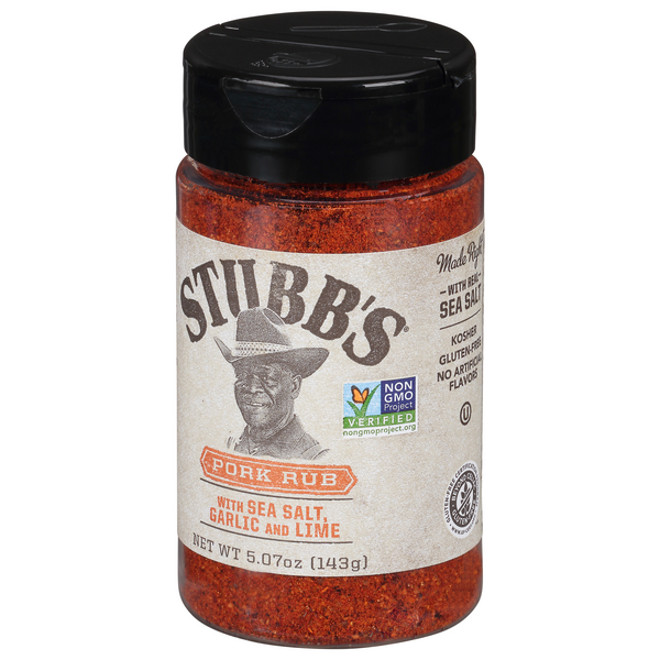 Stubbs Stubb's Herbal Mustard Spice Rub Great on Pork Chicken and