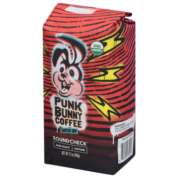 Punk Bunny Coffee, Soundcheck, Ground, Dark Roast | Hy-Vee Aisles