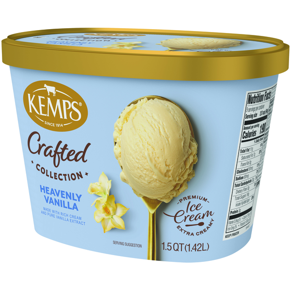 Kemps Simply Crafted Heavenly Vanilla Premium Ice Cream | Hy-Vee