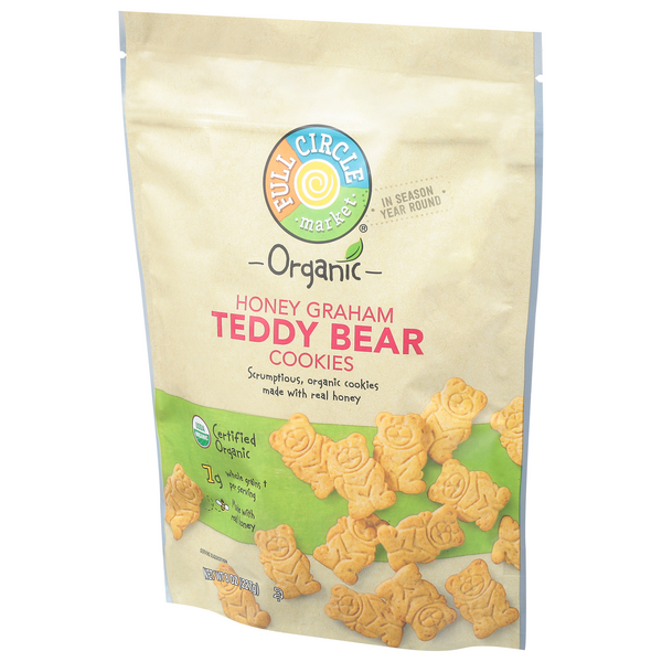 Full Circle Organic Honey Graham Teddy Bears Cookies | Hy-Vee