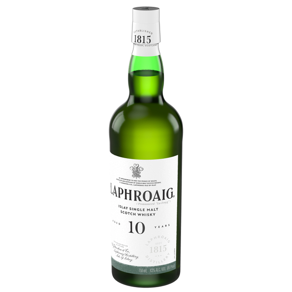 Laphroaig 10 Year Old Islay Single Malt Scotch Whisky | Hy