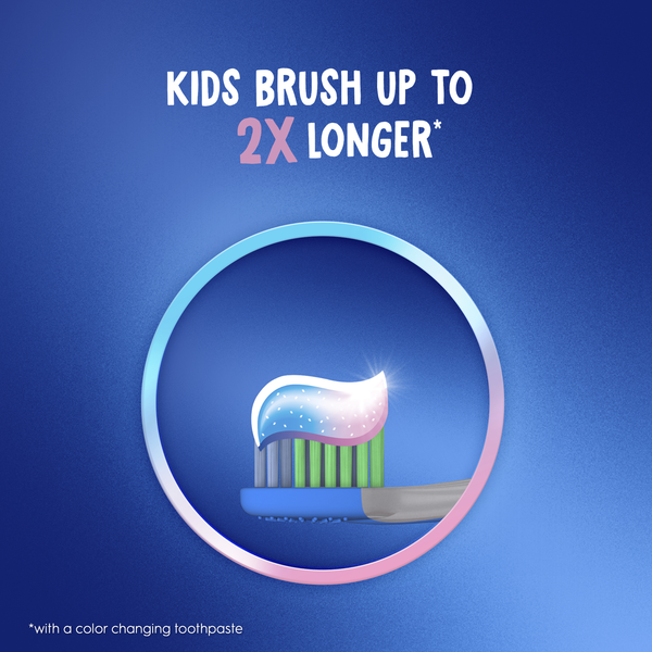 Crest Kids Color Changing Toothpaste, Fluoride Anticavity, Bubble Gum ...
