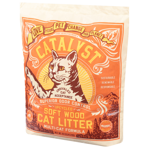 Catalyst Cat Litter, Soft Wood, Multi-Cat Formula | Hy-Vee Aisles ...