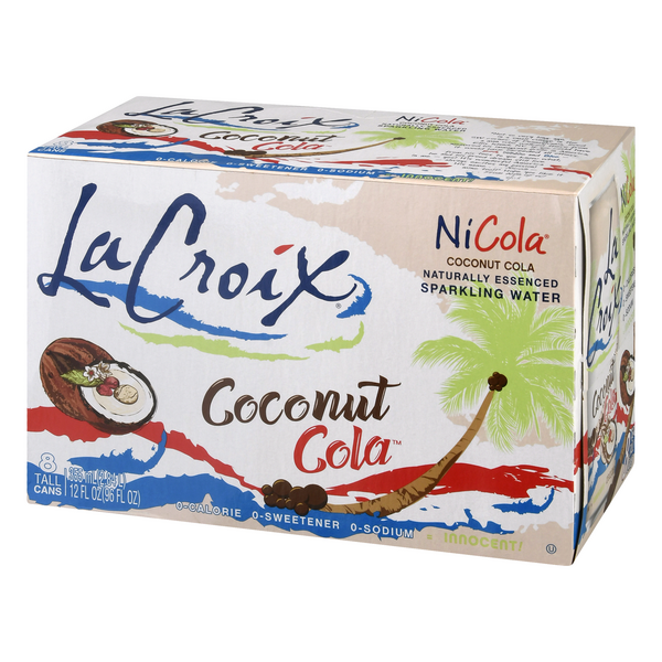 LaCroix NiCola Coconut Cola Sparkling Water 8 Pack | Hy-Vee Aisles