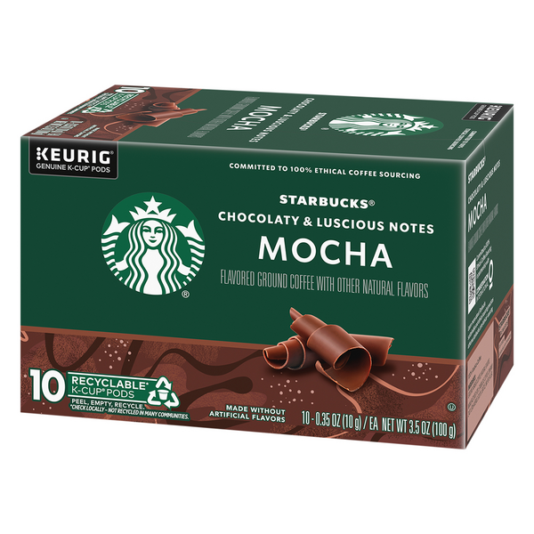 Starbucks Mocha K-Cups 10-0.35 oz ea | Hy-Vee Aisles Online