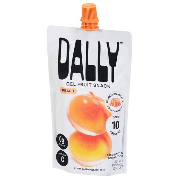 Dally Peach Fruity Gel Snack 5.07 fl oz | Hy-Vee Aisles Online