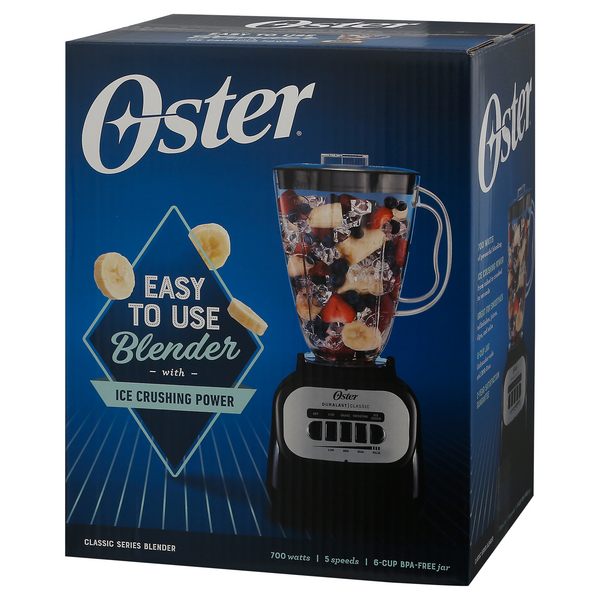 Oster Classic Series Blender With Ice Crushing Power In Black
