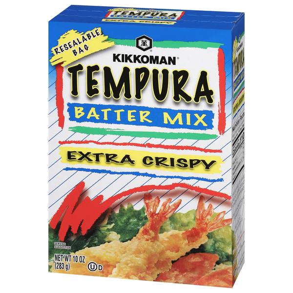 Kikkoman Extra Crispy Tempura Batter Mix | Hy-Vee Aisles Online