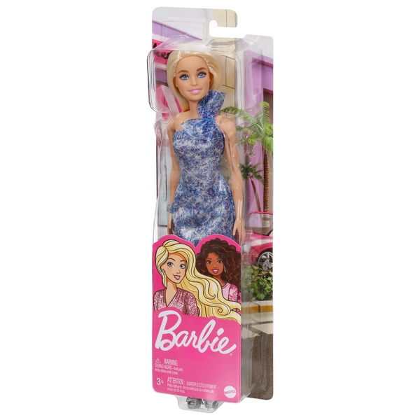 barbie glitz doll blue dress Barbie Glitz and Glam Doll Blue Turqoise Dress & Accessories - X9589 - New