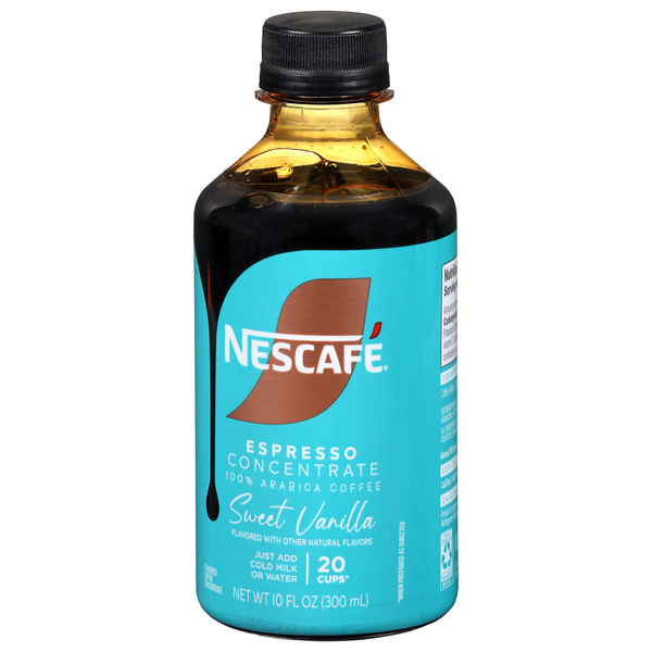 Nescafe Espresso Sweet Vanilla 100% Arabic Coffee Concentrate | Hy