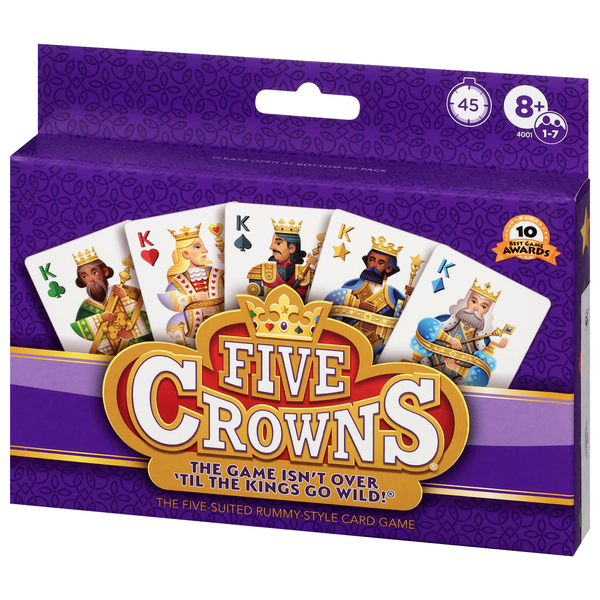 Five Crowns Card Game, the Five-Suited, Rummy-Style, 8+ | Hy-Vee