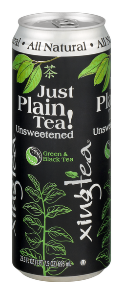 Xing Tea Just Plain Tea! Unsweetened Green & Black Tea | Hy-Vee