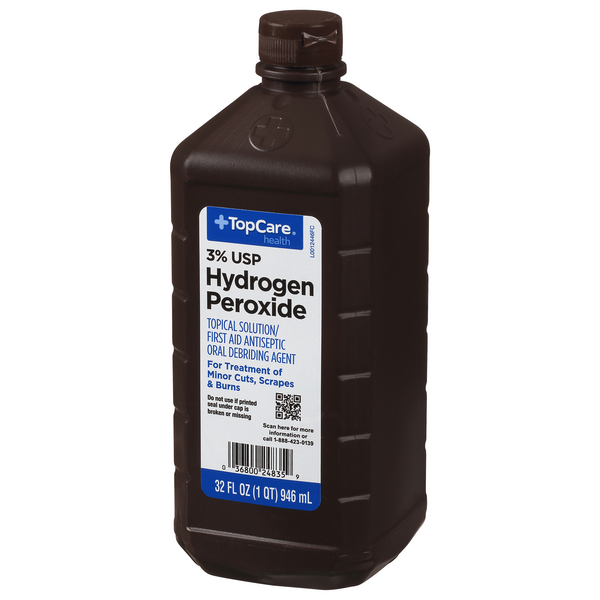 Signature Care Hydrogen Peroxide Topical Solution USP First Aid