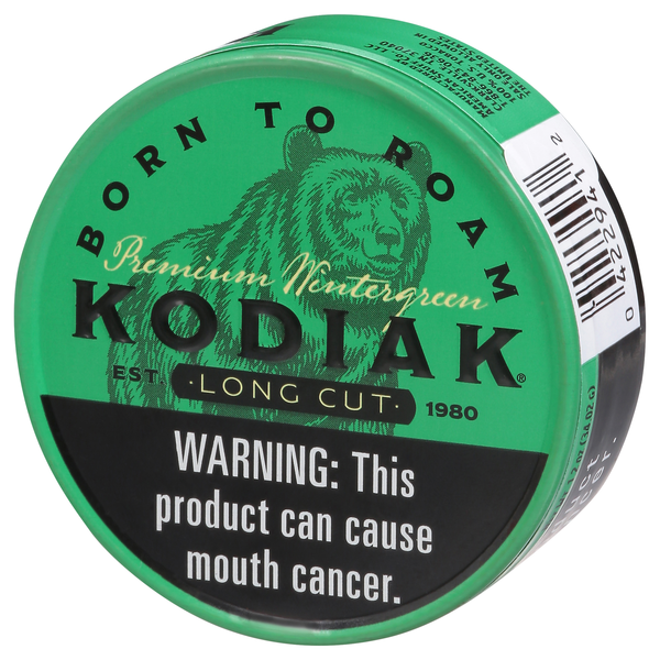 Order Kodiak Wintergreen 12oz Strong Long Cut ➝ Northerner US