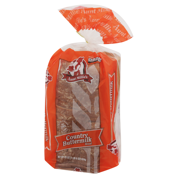 Aunt Millie's Country Buttermilk Bread 22 oz | Hy-Vee Aisles Online ...