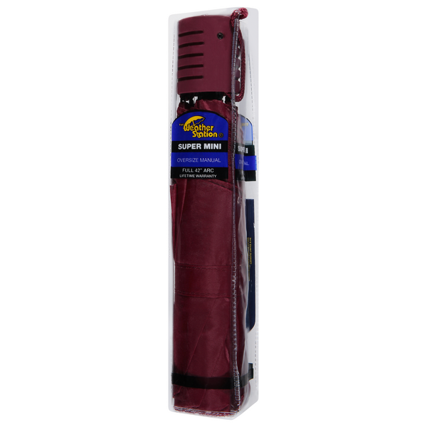 The Weather Station Umbrella Super Mini Oversize Manual Full