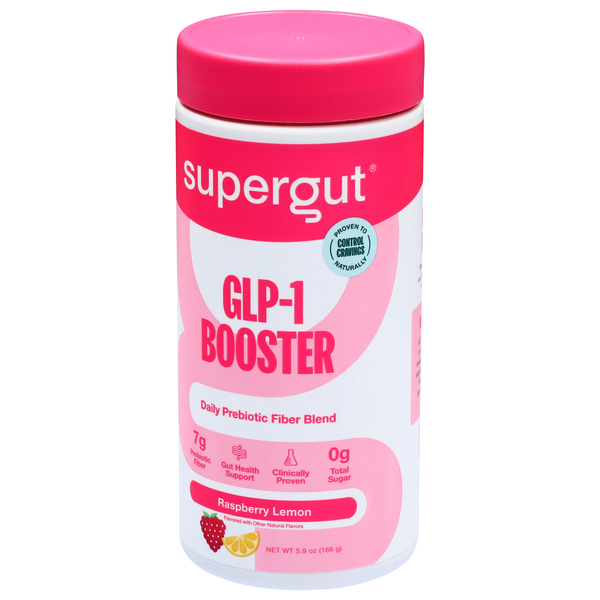 supergut glp-1 booster Supergut: Glp 1 Raspberry Lemon Prebiotic Daily Support, 5.9 oz