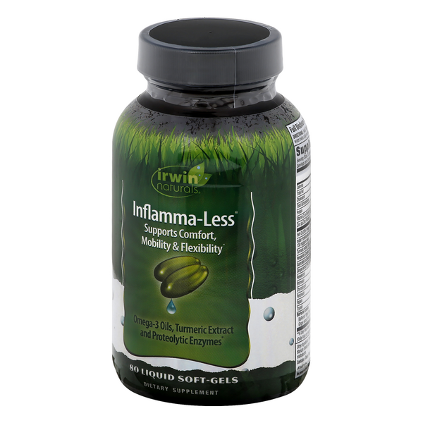 Inflamma Less Irwin Naturals Inflamma-Less Liquid Soft-Gels | Hy-Vee Aisles Online ...