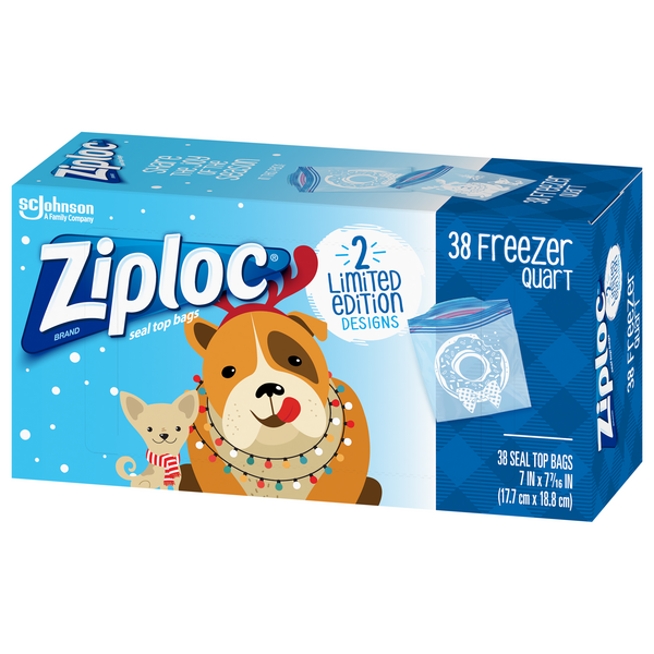 Ziploc Quart Holiday Freezer Bag (19 Count) – Hemlock Hardware